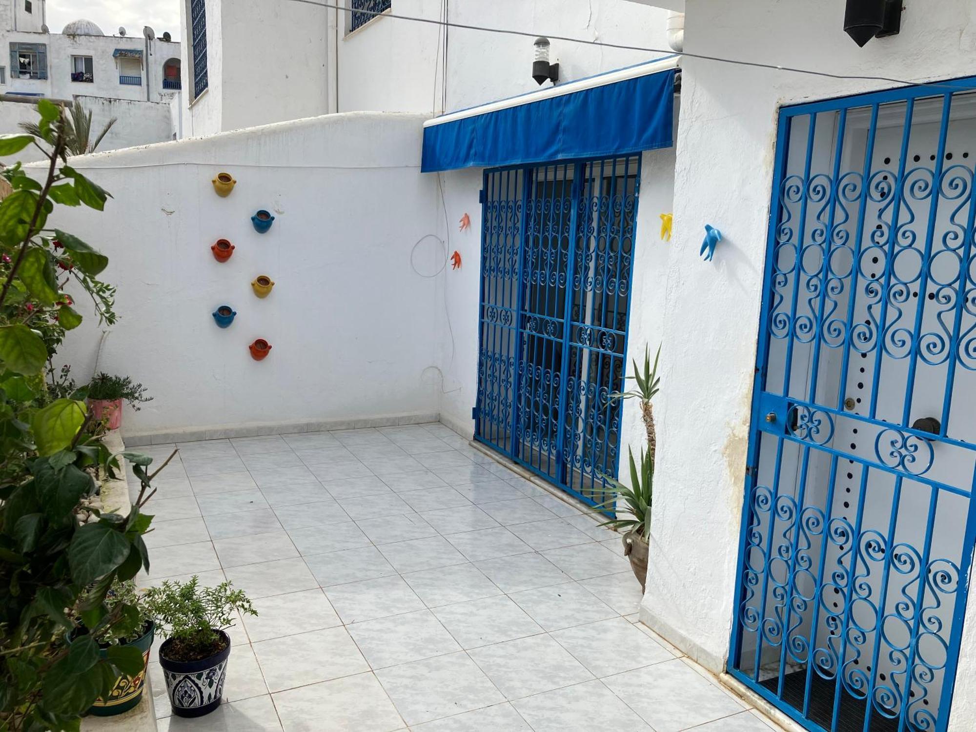 Charmant Duplex Proche De La Plage Apartment Hammamet Exterior photo